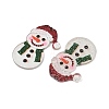 Christmas Themes Opaque Printed Acrylic Pendants LS-OACR-B037-02-2