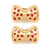 Brass Enamel Beads KK-CBA57A9-05G-04-1
