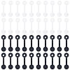 300Pcs 2 Colors Plastic Anti-theft Buckles FIND-CY0001-55B-1