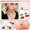 20Pcs 10 Styles Handmade Lampwork Pendants LAMP-NB0002-20-5