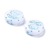 Opaque Acrylic Beads OACR-G016-27G-3