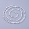 Natural White Topaz Beads Strands G-F619-28-3mm-2