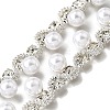 Brass Crystal Rhinestone Cup Chains OCOR-XCP0002-76-1