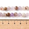 Natural Amethyst Lace Agate Beads Strands GG-CBABD99-04-6mm-5