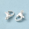 304 Stainless Steel Lobster Claw Clasps X-STAS-R120-02D-S-4