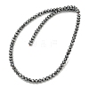 Non-magnetic Synthetic Hematite Beads Strands G-I365-16A-2