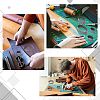 8 Sizes Oval-shaped High Carbon Steel Hole Puncher Set DIY-WH0259-71-3