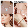 Acrylic & Alloy Pendant PALLOY-CA00010-7