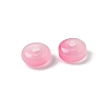 Baking Paint Imitation Jade Glass Beads DGLA-C005-A01-3x6mm-03-2