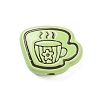 Spray Painted Alloy Beads LS-FIND-C064-01E-1