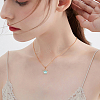 Light Gold Plated Alloy Enamel Charms ENAM-CJ0001-09-7