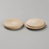 100Pcs Wooden Hinged Screw Covers AJEW-WH20020-077F-2