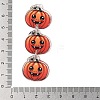 Halloween Theme Opaque Printed Acrylic Pendants SACR-S034-10A-3