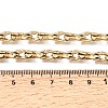 5.5MM 304 Stainless Steel Twisted Oval Link Chain Necklaces for Man and Women SA-CBAB767-18C-G-5