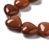 Synthetic Goldstone Beads Strands G-K335-01A-3