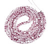 Baking Paint Glass Beads Strands DGLA-N015-4mm-05-2