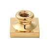 Golden Tone Wax Seal Brass Stamp Heads AJEW-U008-02G-15-3