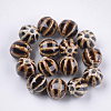 Handmade Porcelain Beads X-PORC-S498-24D-1