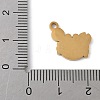 304 Stainless Steel Enamel Pendants STAS-K312-05A-G-3