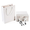 Folding Kraft Paper Gift Bags with Handle ABAG-TAC0014-03-2
