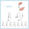 Unicraftale 304 Stainless Steel Earring Hooks STAS-UN0018-21P-3