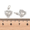 Brass Charms KK-H292-57A-P-3