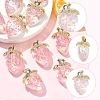 10Pcs Transparent Acrylic Pendants MACR-FS0002-08B-2