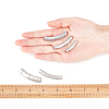 304 Stainless Steel Bayonet Clasps STAS-UN0020-06P-2