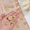 12Pcs Brass Pendants KK-HS0015-34-3