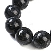 Natural Larvikite Beads Strands G-G118-B02-01-4