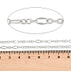 304 Stainless Steel Oval Link Chains CHS-P028-14P-2