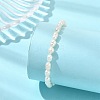 Natural Cultured Freshwater Pearl Beaded Stretch Bracelets for Women BJEW-JB13706-2