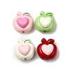 Baking Paint Alloy Enamel Beads FIND-G092-10-2