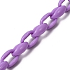 Handmade Acrylic Cable Chains AJEW-JB00690-03-1