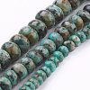 Natural African Turquoise(Jasper) Beads Strands G-G683-03-3x4mm-1