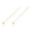 Brass Star Head Pins X-KK-N259-43-2