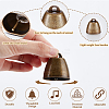 Tibetan Style Iron Bell Pendants LS-FIND-WH0034-22AB-3