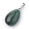 Natural Green Aventurine Gemstone Pendants G-S243-14-2