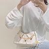 2Pcs Alloy Enamel Strawberry Charm Aluminum Bag Decorative Chains HJEW-BBC0001-27A-7