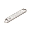 Tarnish Resistant 304 Stainless Steel Connector Charms STAS-F282-12P-3