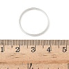 925 Sterling Silver Finger Rings for Women RJEW-NH0002-02C-S-5