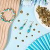 300Pcs 10 Styles Tibetan Style Alloy Bead Caps TIBE-SP0001-24-3