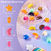 20Pcs 2 Styles Opaque Acrylic Beads OACR-TA0002-98-4