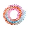 Gradient Color Baking Paint Glass Bead Strands X1-DGLA-A039-T6mm-A016-2