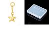 1Pc 925 Sterling Silver Clear Cubic Zirconia Tassel Pendants STER-BBC0008-25G-1