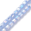 Imitation Jade Glass Beads Strands EGLA-K015-04B-1