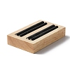 2-Slot Wood Ring Displays RDIS-WH0001-25-3