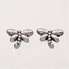Dragonfly Tibetan Style Alloy Beads X-AB45-NF-3