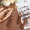 Leather Keychain KEYC-WH20002-05B-01-3