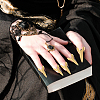 20Pcs Alloy Women Finger Nail Rings RJEW-GL0001-02-6